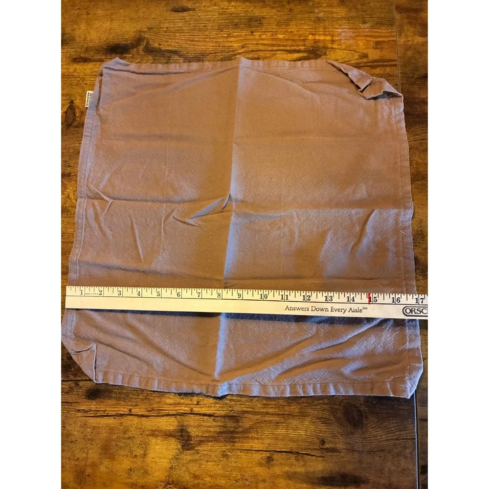 Design Imports Napkins Unisex OS Mauve Excellent 100%Cotton Set of 4 Cloth 17x18
